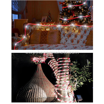 Christmas Solar Candy Rope Lights